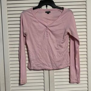 baby pink long sleeve